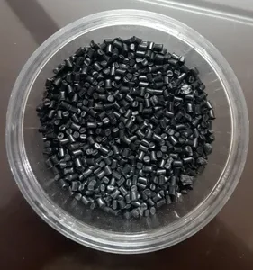 black plastic granule by plastmatrix